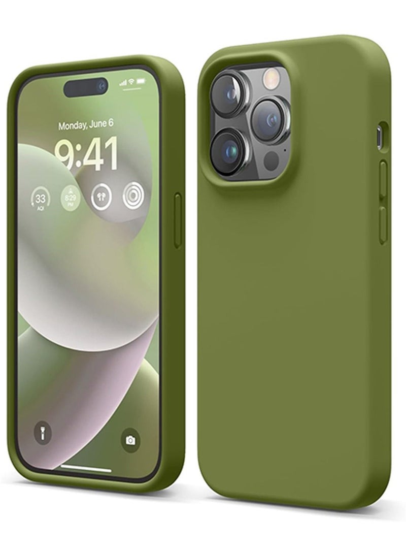 Elago Silicone Case Cover for iPhone 14 Pro - Cedar Green