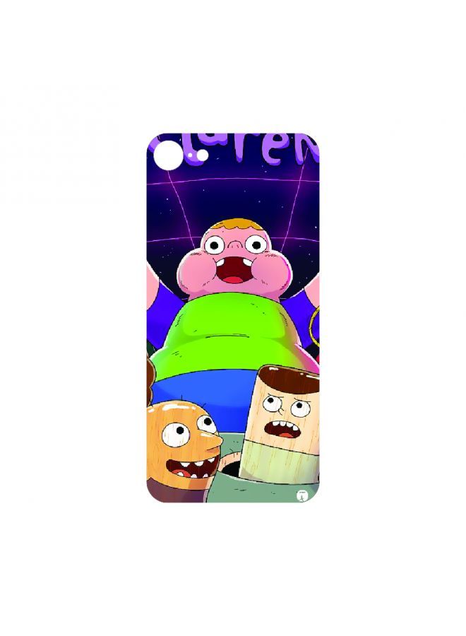 Printed Back Phone Sticker for iphone 7 Animation Clarence Just Use Your Hand Song By Cartoon Network