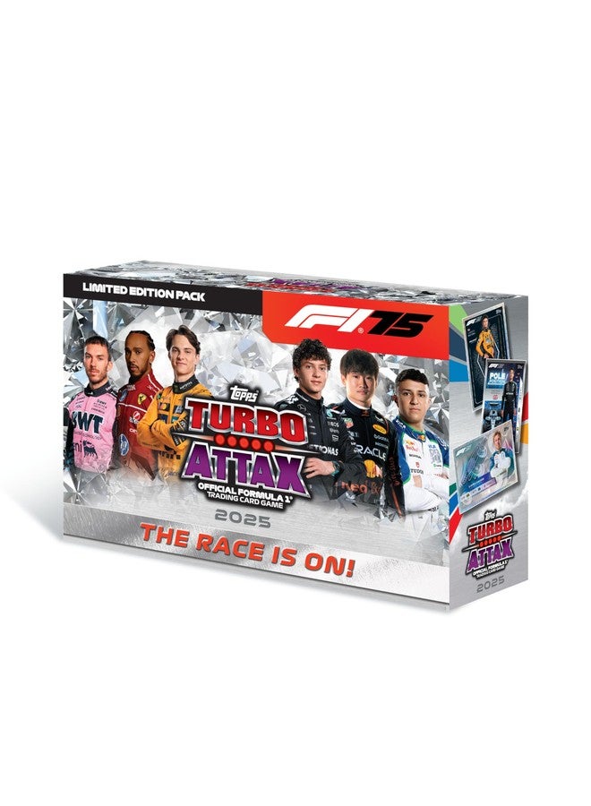 توبس لعبة بطاقات التداول والتجميع  Turbo Attax Formula 1® 2025 (حزمة إصدار محدود) - Image 1