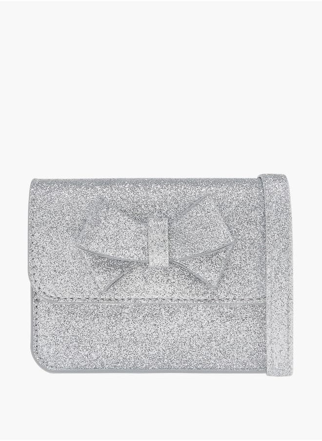 Flora Bella By Shoexpress - Girls Embellished Crossbody Bag With Adjustable Strap And Magnetic Closure Ramadan Collection - Image 1