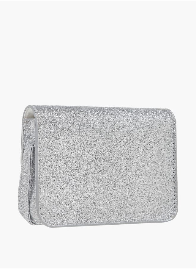 Flora Bella By Shoexpress - Girls Embellished Crossbody Bag With Adjustable Strap And Magnetic Closure Ramadan Collection - Image 1