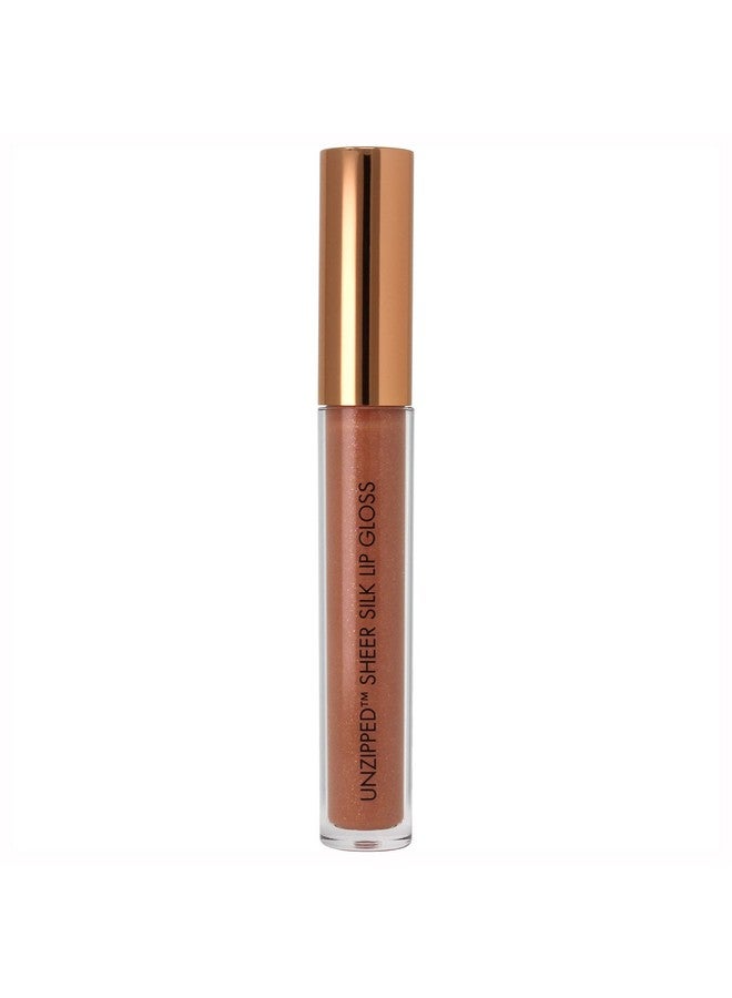 Lorac LORAC Unzipped Sheer Silk Lip Gloss Peach Unfazed - Image 3