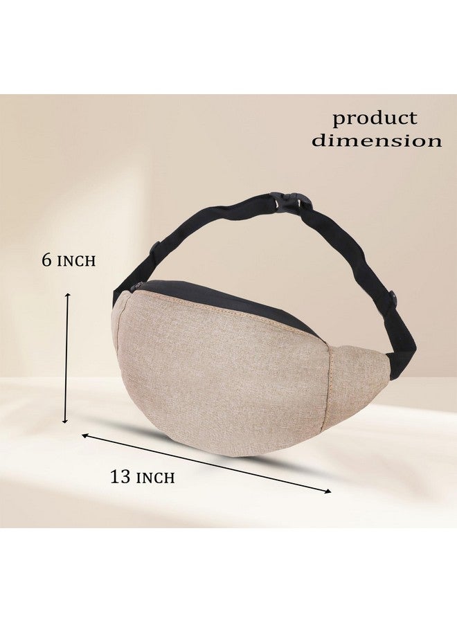 بنفي حقيبة خصر رياضية أنيقة وعملية من BENFEI للرجال والنساء، حقيبة خصر رياضية جلدية مقاومة للماء مع حزام خصر قابل للتعديل وحقيبة خصر للسفر - Image 2