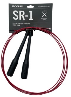 Rogue SR-1 Bearing Speed Jump Rope Black