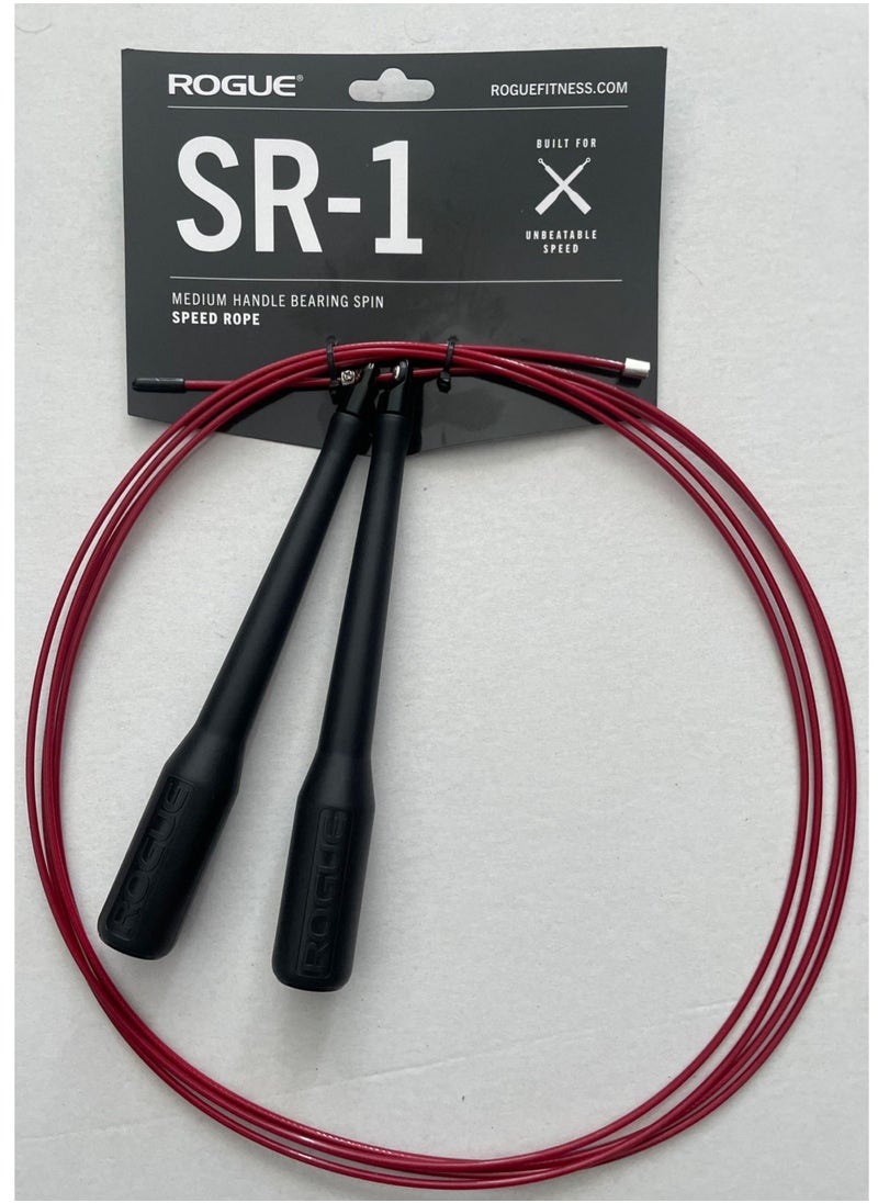 Rogue Fitness - Rogue SR-1 Bearing Speed Jump Rope Black - Image 1