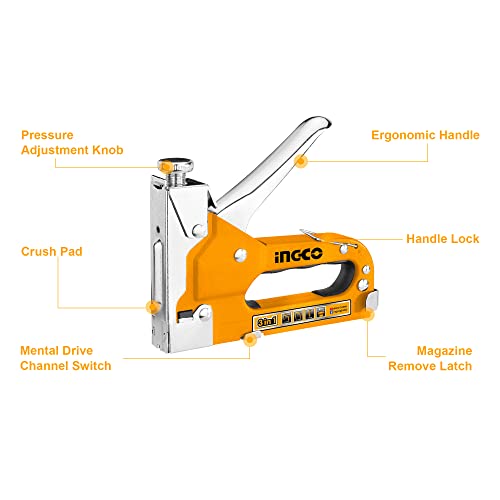 INGCO 3 in 1 Staple Gun, HSG1405 - Image 3