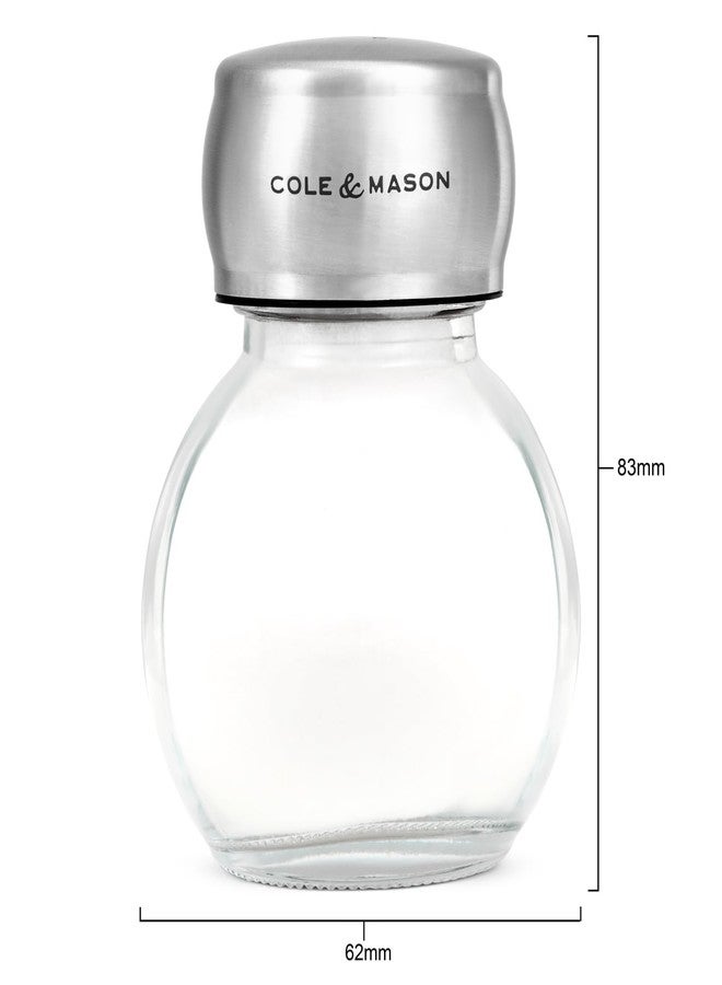 Cole & Mason Darlington Salt & Pepper Shaker Gift Set - Salt and Pepper Shakers - Home & Kitchen Accessories - Kitchen Essentials - Acrylic & Stainless Steel Shaker Set - Image 3