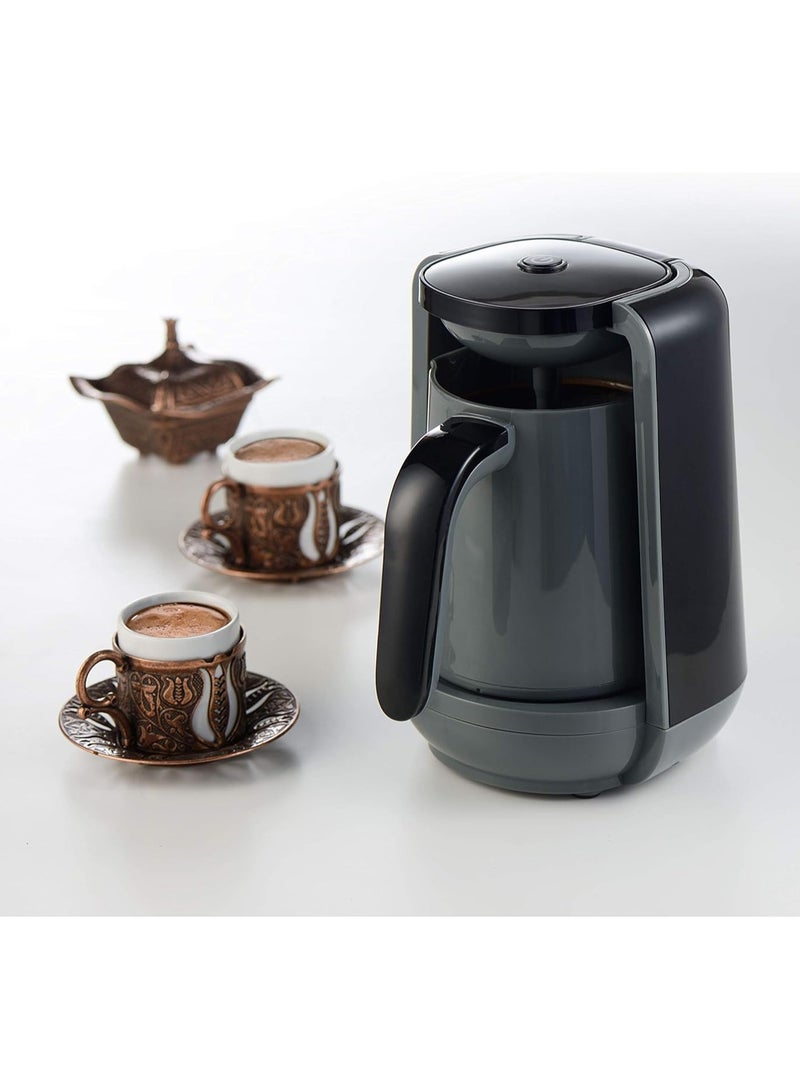 ألسيف إليكتريك ماكينة تحضير القهوة التركية 480 واط لون أسود - Image 2