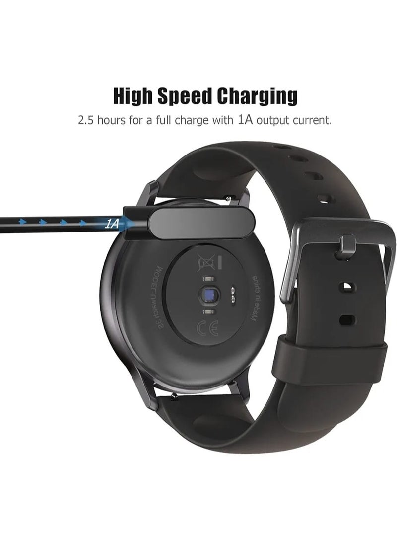 شاحن ساعة ذكية مغناطيسي بدبوسين متوافق مع ساعة ياماي، كابل شاحن للساعة الذكية بدوبسين . - Image 3