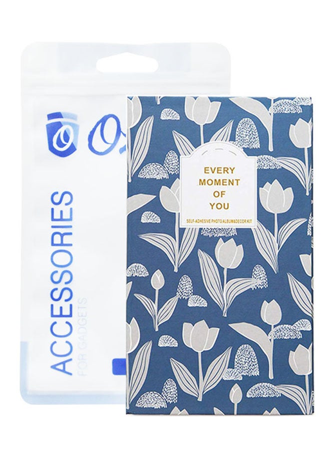 84 Pockets Mini Photo Album For Fujifilm Instax Cameras Dark Blue - Image 1