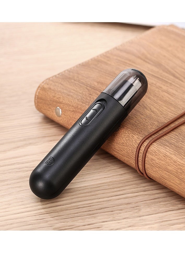 In Air Nose Hair Trimmer Usb Charging Nostril Hair Removal With Spare Heads  - Image 4
