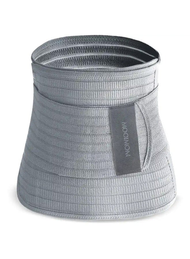 MOOIMOM Bamboo Postpartum Belly Band - Grey - L - Image 1