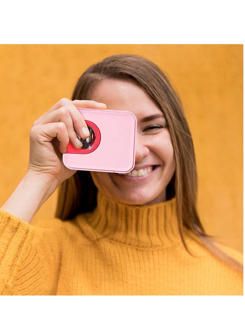 Y&D Electric Pencil Sharpener, Portable Sharpeners Battery Operated with Tungsten Steel Blade, Kids Pocket Sharpener Fit to 6-8mm No.2 and Colored Pencils, for School Office Home Pink  - Image 4