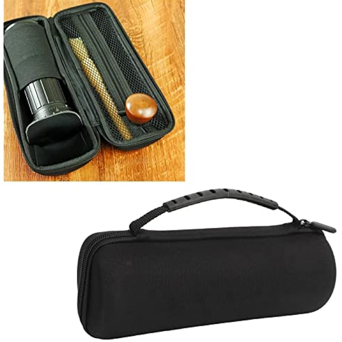 Zudoo Storage Bag Manual Coffee Grinder Protective Case Portable Coffee Maker Pouch Organizer Waterproof Outdoor Travel Storage Hard Case Lightweight Box For Travel Camping Office - Image 3