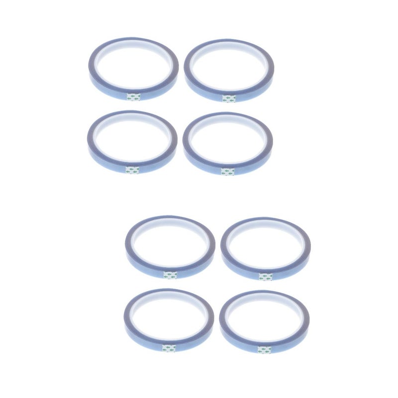 8 Rolls Tape Laptop Screen Sublimation Printers Tape for Sublimation Double Face Tape High Temperature - Image 2
