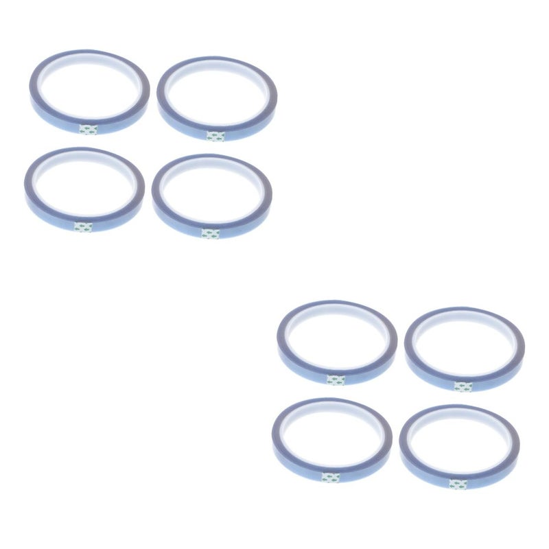 8 Rolls Tape Laptop Screen Sublimation Printers Tape for Sublimation Double Face Tape High Temperature - Image 3