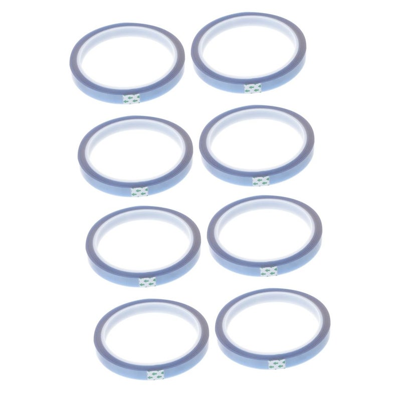 8 Rolls Tape Laptop Screen Sublimation Printers Tape for Sublimation Double Face Tape High Temperature - Image 5