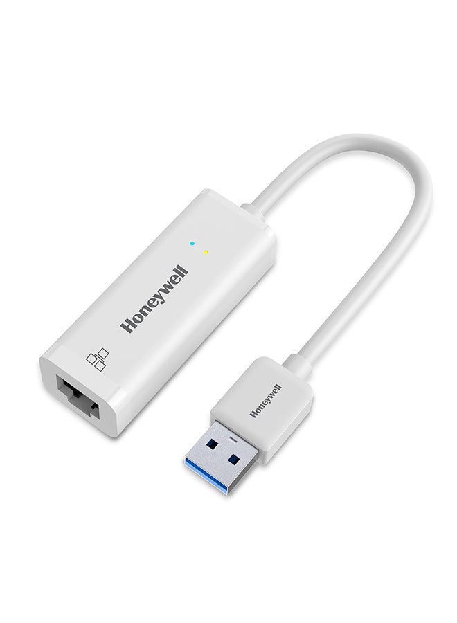 هوني ويل محول إيثرنت جيجابت عالي السرعة من USB 3.1 إلى RJ45، سرعة شبكة LAN 10/100/1000 ميجابايت في الثانية، لأجهزة الكمبيوتر المحمولة، وأجهزة الكمبيوتر المكتبية، وأجهزة الألعاب، وأجهزة Ultrabook، وأجهزة Chromebook، والتوصيل والتشغيل، وضمان الشركة المصنعة لمدة 3 سنوات - Image 1
