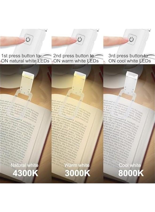 Book Reading LightWarm White light for reading in BedBrightness Adjustable EyeProtection LED Clip on Book Lights Portable Bookmark Light for book - pzsku/ZFAC7D3A4D2C402C0B7ECZ/45/_/1726949203/f358f366-6a4f-4928-9628-4c107aa77936