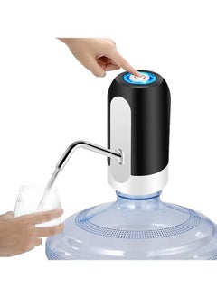 Gasin Portable Wireless Electric Water Dispenser Automatic Electric Water Pump Bucket USB Water Dispenser Rechargeable Water Pump Electric Water Dispenser Black  - Image 4