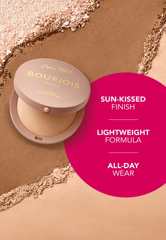 BOURJOIS PARIS Maxi Round Pot Bronzer - 002 - Dark Medium