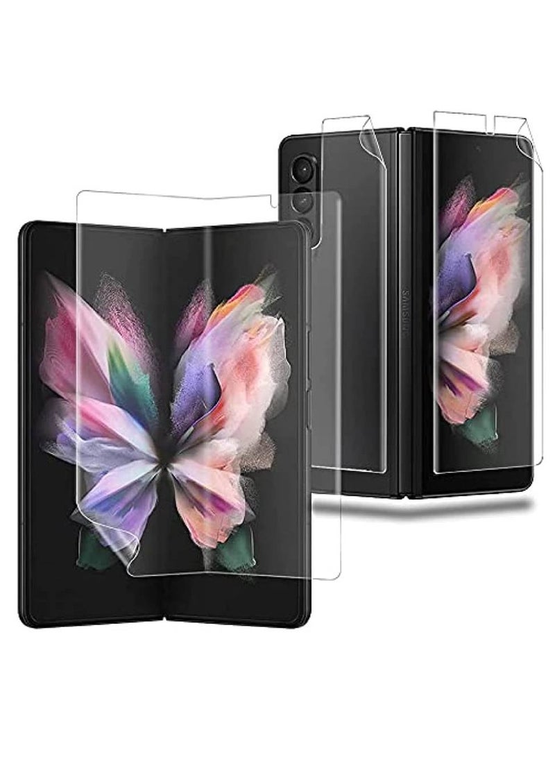 DUSALA Samsung Galaxy Z Fold 3 Hydrogel Screen Protector Cover - Clear TPU FILM - Image 1