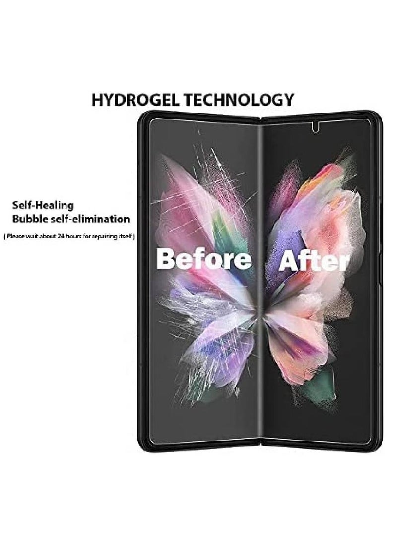 DUSALA Samsung Galaxy Z Fold 3 Hydrogel Screen Protector Cover - Clear TPU FILM - Image 3