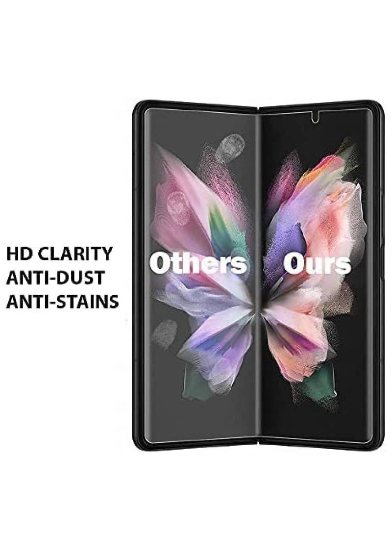 DUSALA Samsung Galaxy Z Fold 3 Hydrogel Screen Protector Cover - Clear TPU FILM - Image 4