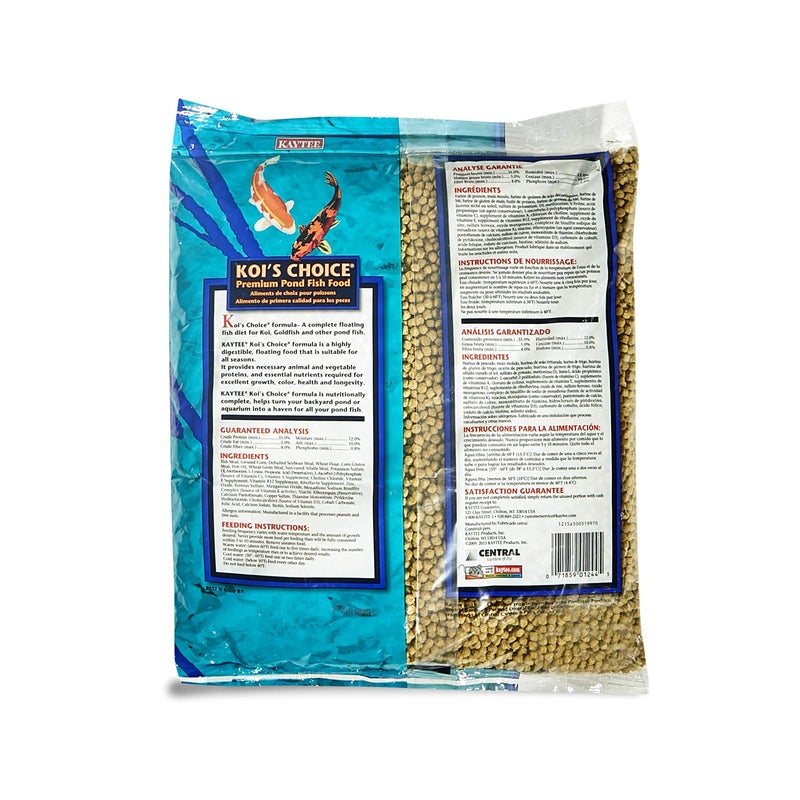 Kaytee Koiâ€™s Choice Koi Floating Fish Food, For Koi, Goldfish and Pond Fish, 3 pounds - Image 3