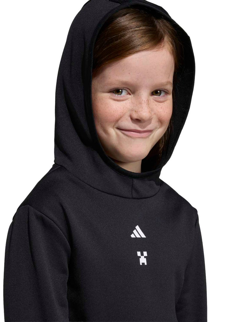 Adidas Minecraft Training 3 Stripes Hoodie - Image 5