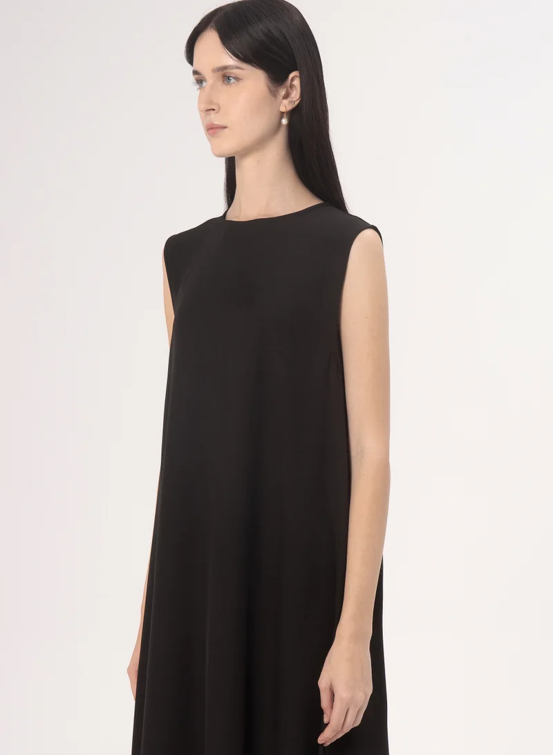 Hadiyath Al Madinah Black Cala Inner Dress - HM