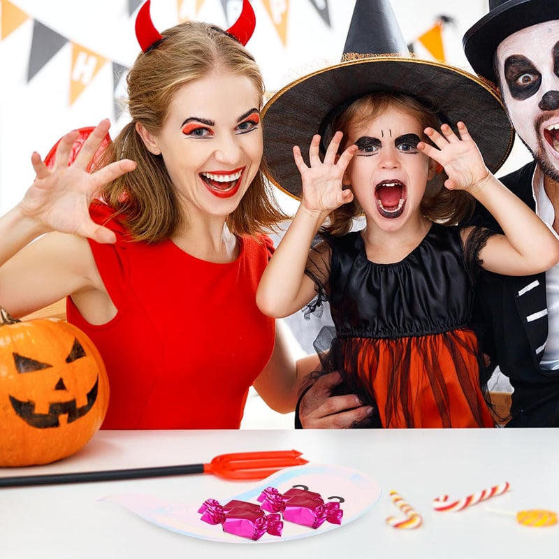 klarako 16Pcs Halloween Plates Ghost Plates Ghost Themed Party Plates Ghost Dinner Plates Paper Plates for Birthday Party - Image 5