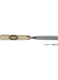 KIRSCHEN Flat Slotted Mouth Carving Chisel Cut3 - 20MM  - Image 2