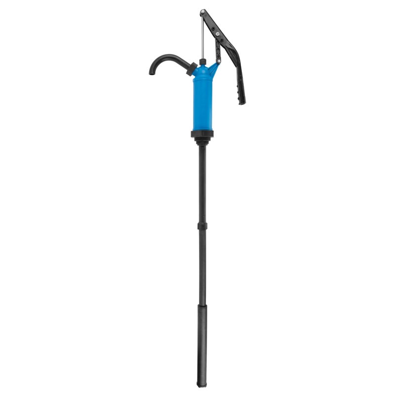 Performance Tool W54268 Blue General Purpose Lever Action Barrel Drum Pump - Fits 5 to 55 Gallon Drums - Image 2