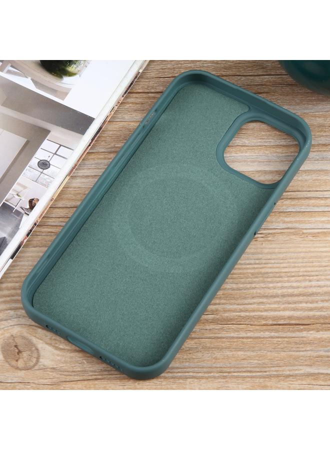 S-TOP Case For iPhone 12 MagSafe Liquid Silicone Phone Case - Image 4