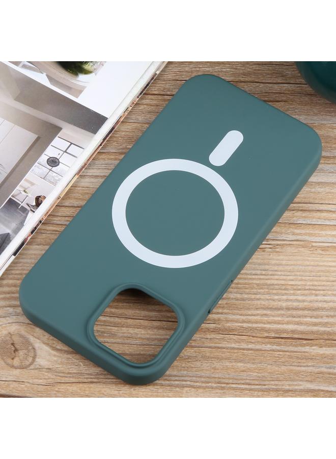 S-TOP Case For iPhone 12 MagSafe Liquid Silicone Phone Case - Image 3