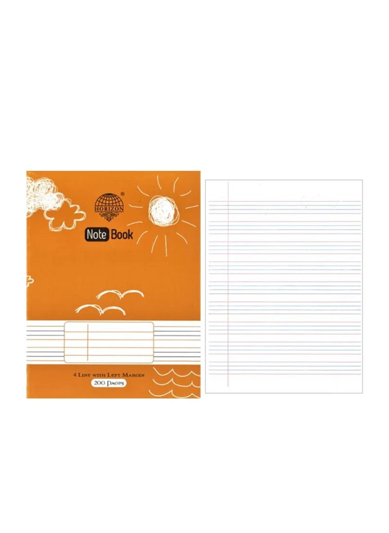 6-Piece A5 Size Single Line And Four Lined Notebook Set 200 Pages - pzsku/ZFAC84981AD428C19DE35Z/45/_/1653314709/2f796b1d-d66f-44e0-bd0d-3e3c80405f4c