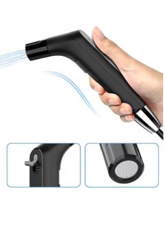 JUNARIS Portable Bidet Sprayer Set For Travel | Rechargeable Bidet   Sprayer | Handheld Camping Bidet Shower Sprayer with 2.3L Water Tank, 800mAh Battery,Foldable Plastic Bag (Black)  - Image 4