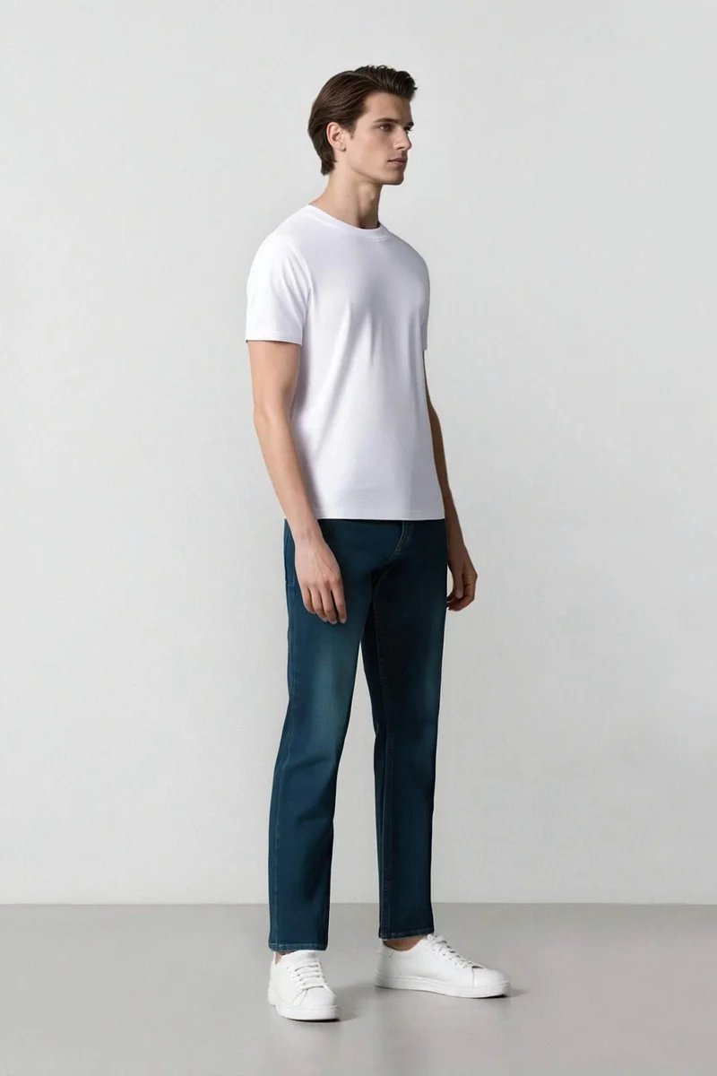 ديفاكتو Sergio Regular Fit Normal Waist Straight Leg Jeans