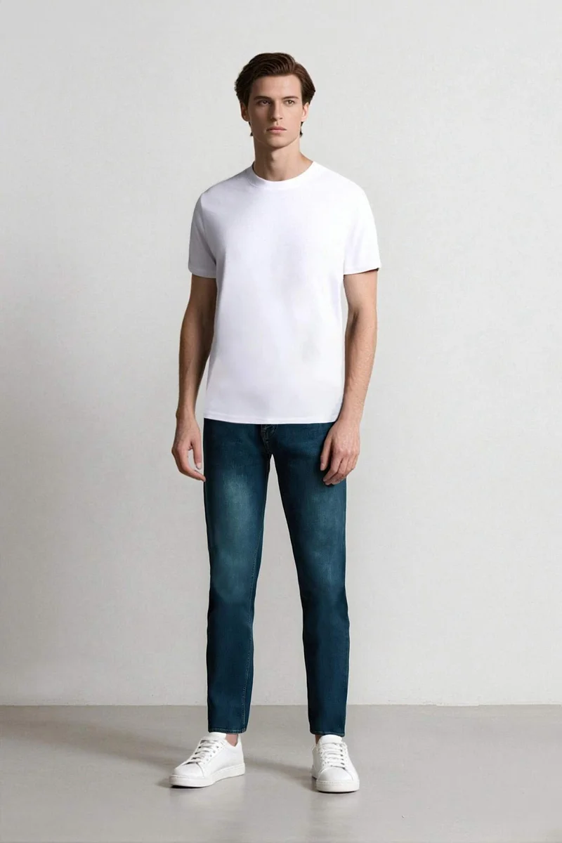 ديفاكتو Sergio Regular Fit Normal Waist Straight Leg Jeans