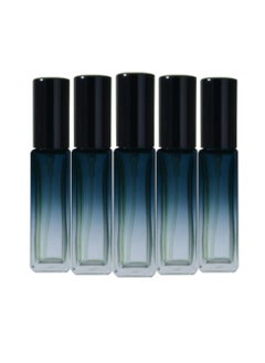 Oasisgalore 5Pcs Perfume Glass Sprayer Bottle Set Mini Refillable Perfume Atomizer Portable for Travel Home Gift 10ML/0.35OZ
