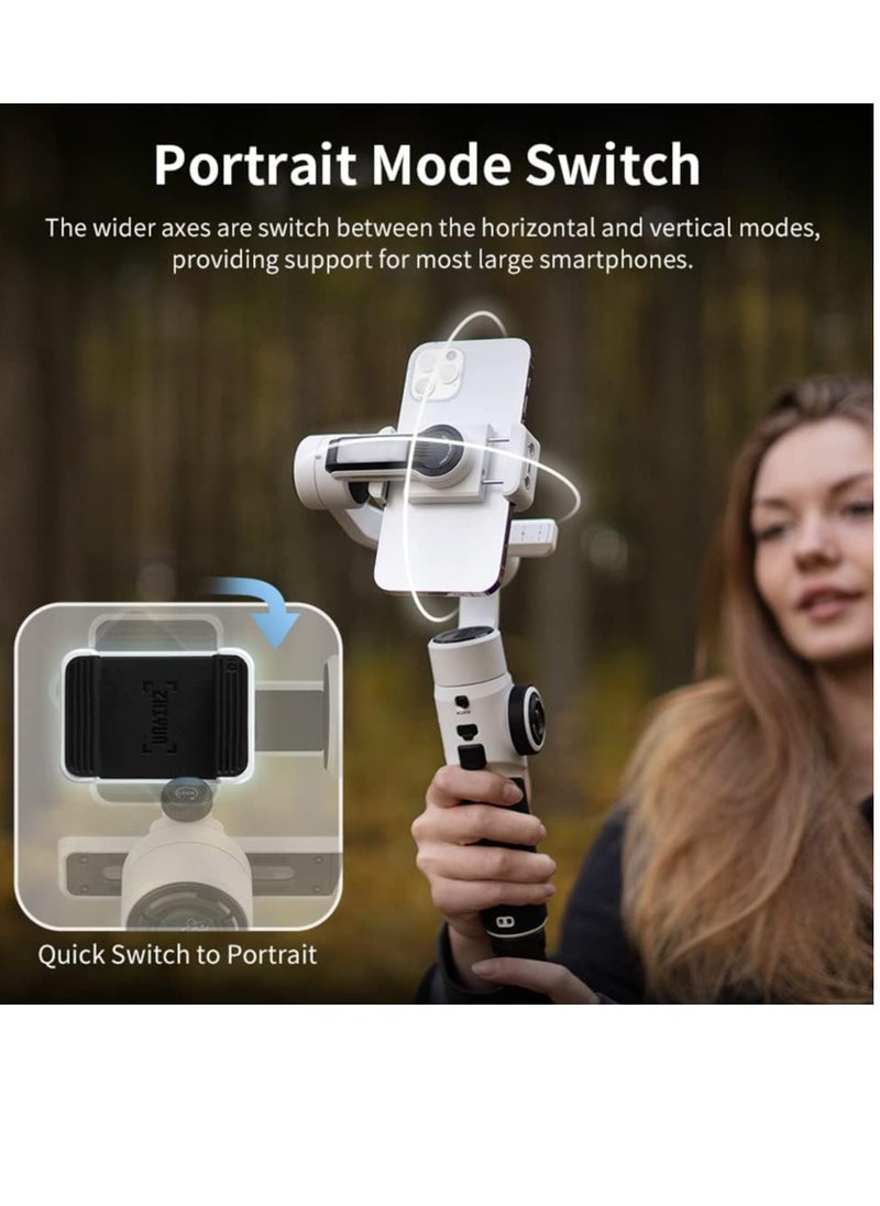 Zhiyun Smooth 5S Professional Gimbal Stabilizer for Smartphone Handheld 3-Axis Phone Gimbal  - Image 3