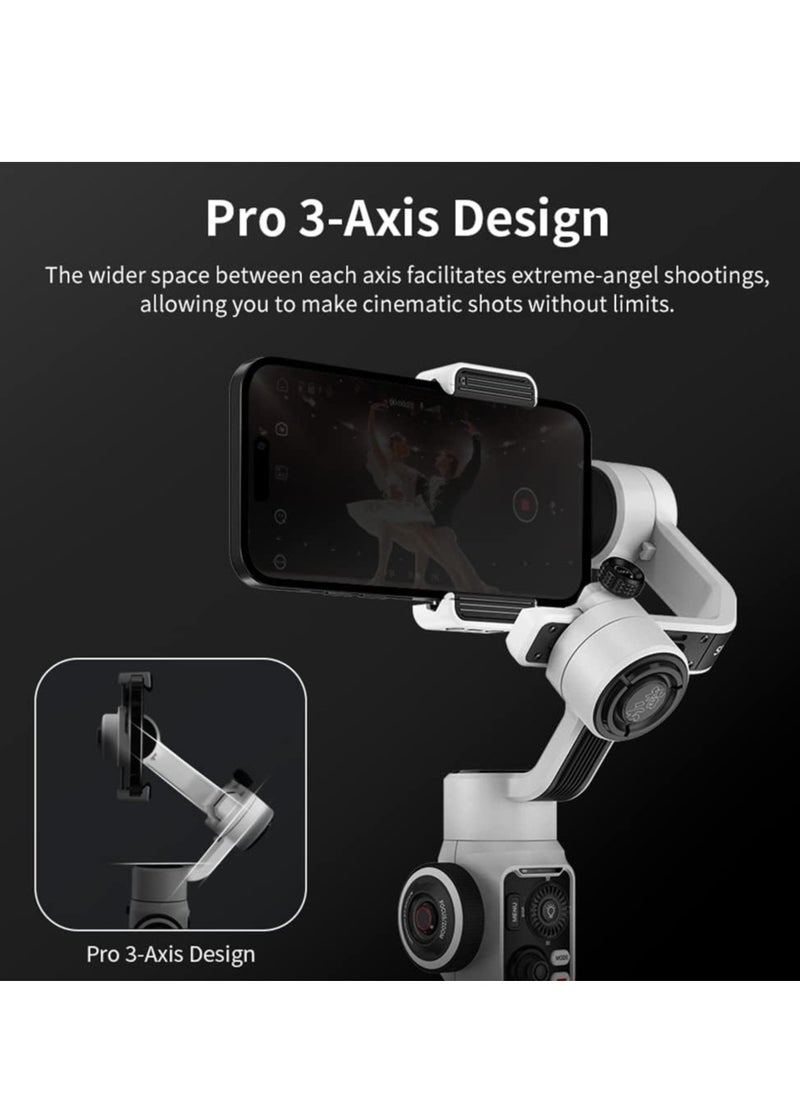 Zhiyun Smooth 5S Professional Gimbal Stabilizer for Smartphone Handheld 3-Axis Phone Gimbal  - Image 5