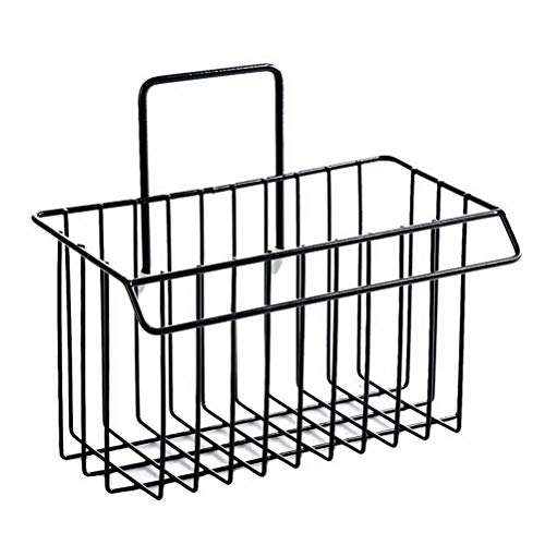 ADTALA Metal Self Adhesive Organizer Storage Hanging Shower Caddy Rack Shelf for Bathroom (Multicolour, 19 x 6.2 x 16.4cm) - Image 3