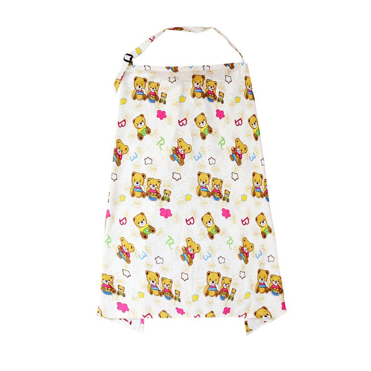 Cotton nursing towel nursing towel outdoor nursing shawl multi-functional spring, summer and autumn covering towel sling cover cloth anti-exposure - Image 1