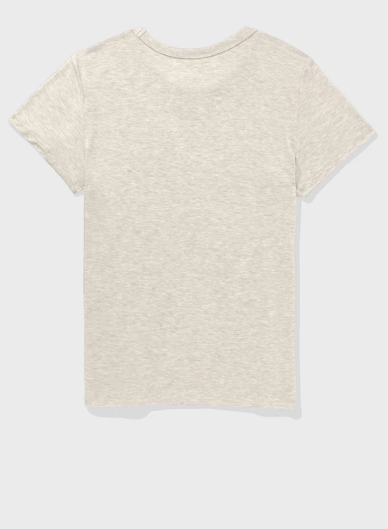 American Eagle Essential Crew Neck Short Sleeve  T-Shirt