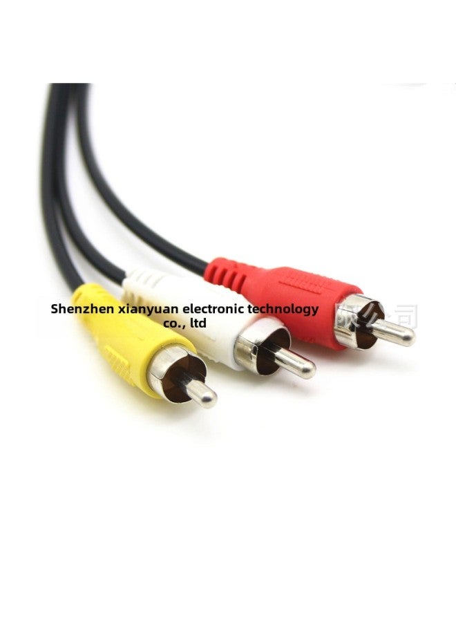 Usb To 3RCA Line Usb To 3 Lotus AV Line USB To AV Audio And Video Line AV Set-top Box Conversion Line-Color:USB Turn 3RCA Lotus Head-Line Length:1.5m  - Image 2