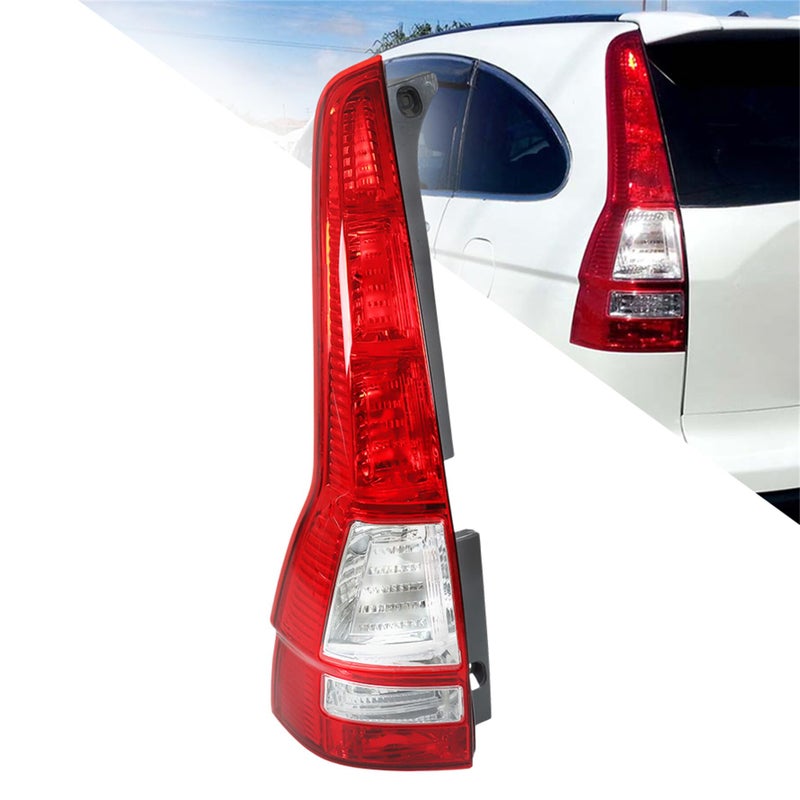 munirater Tail Light Tail Lamp Left Side Assembly Halogen Replacement for CRV 20072011