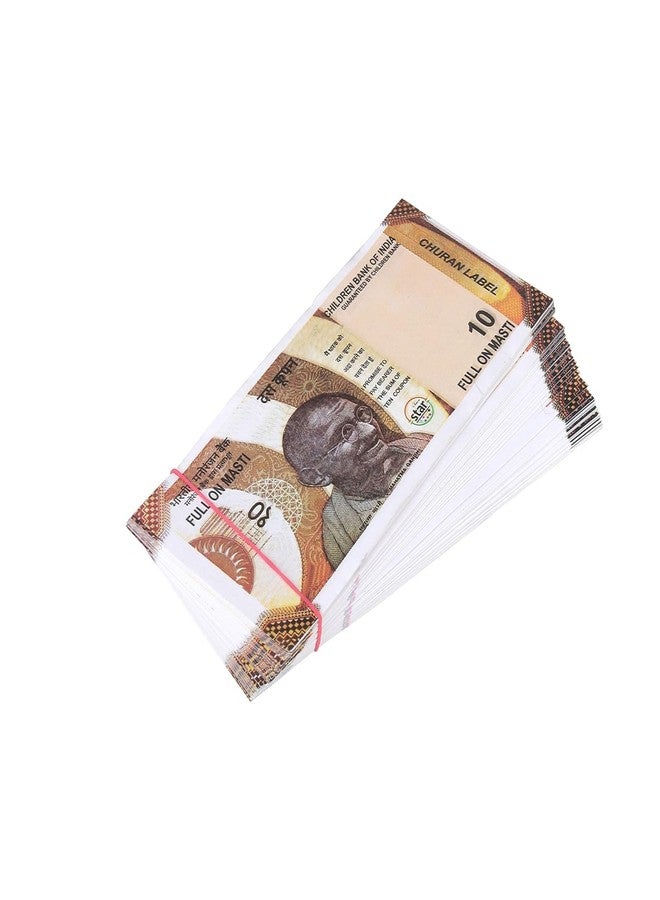 IJI Dummy Playing Fake Notes for Kids - Educational Toy Money | 20X6=120 Notes | Realistic Artificial Duplicate Currency for Kids to Play - Image 4