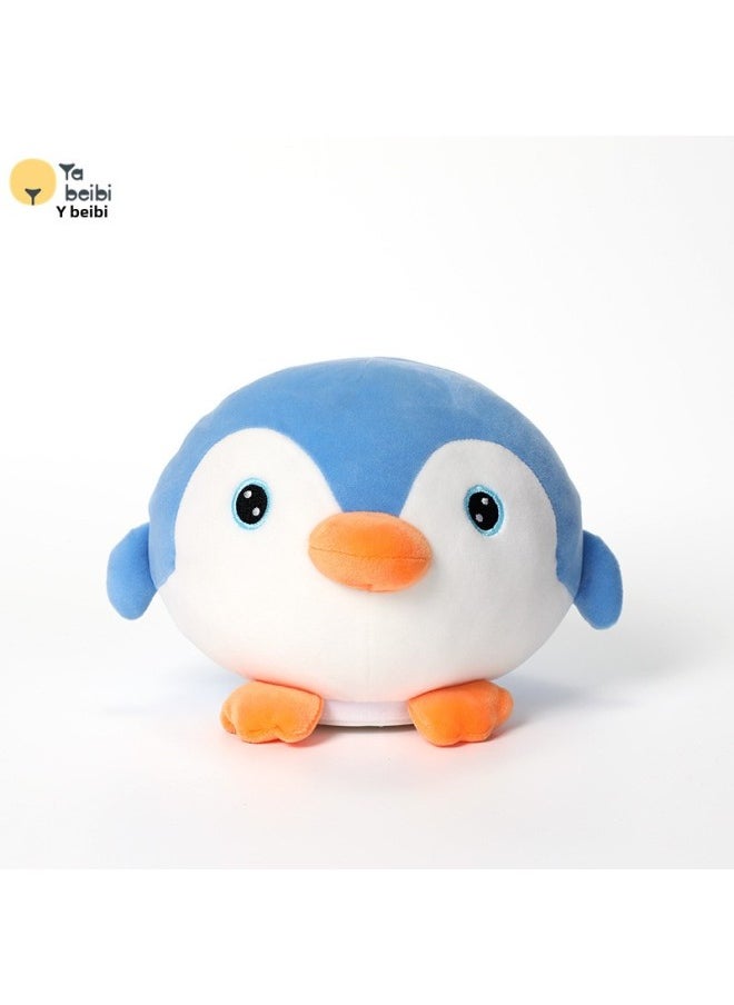 Electric Rotating Luminous Children Plush Toy Penguin Baby Flash Music Interactive Little Hedgehog Toys Available Wholesale-Color:JM-1901 Penguins-Specifications:[120 Music] Ordinary Battery  - Image 1